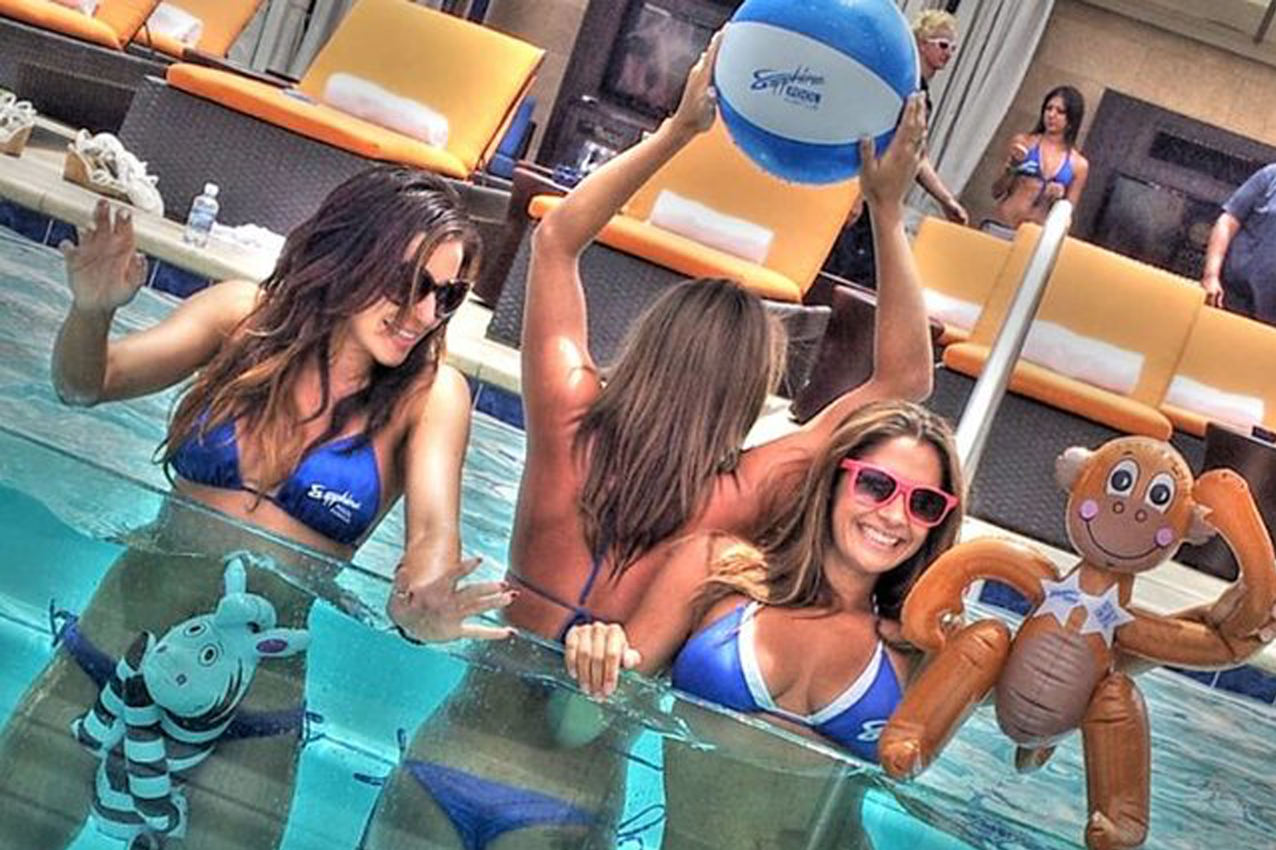 Sapphires Pool Party and Dayclub in Las Vegas