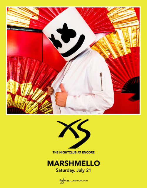 MARSHMELLO at XS Nightclub on Saturday, July 21 | Galavantier