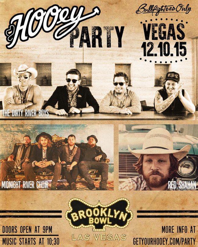 The Official Hooey Party Ft. The Dirty River at Brooklyn Bowl on
