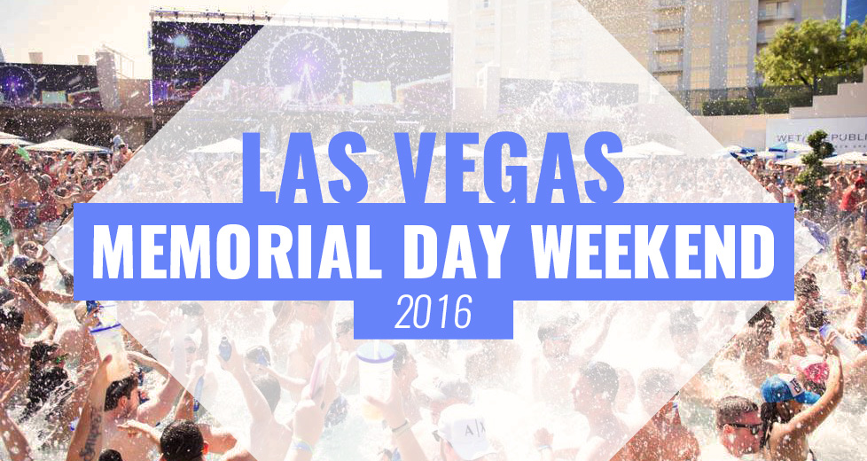 Memorial Day Weekend Las Vegas Pool Parties