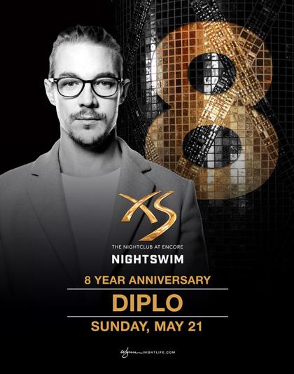 Diplo Nightswim at XS Nightclub on Sunday May 21 Galavantier